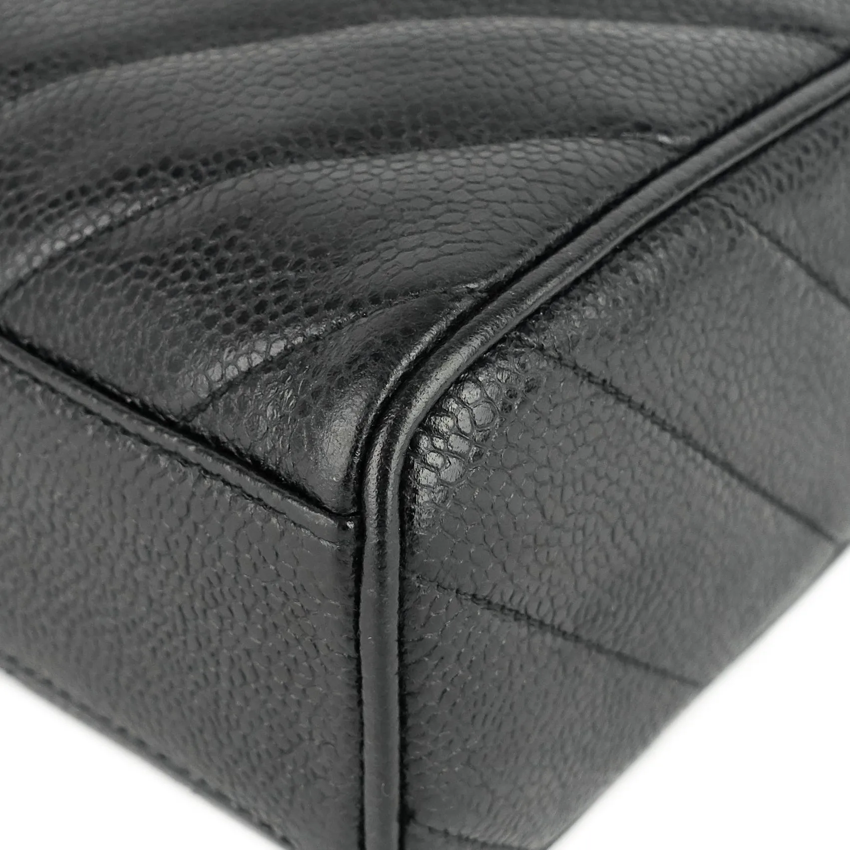 Quilted Caviar Leather CC Camera Bag
