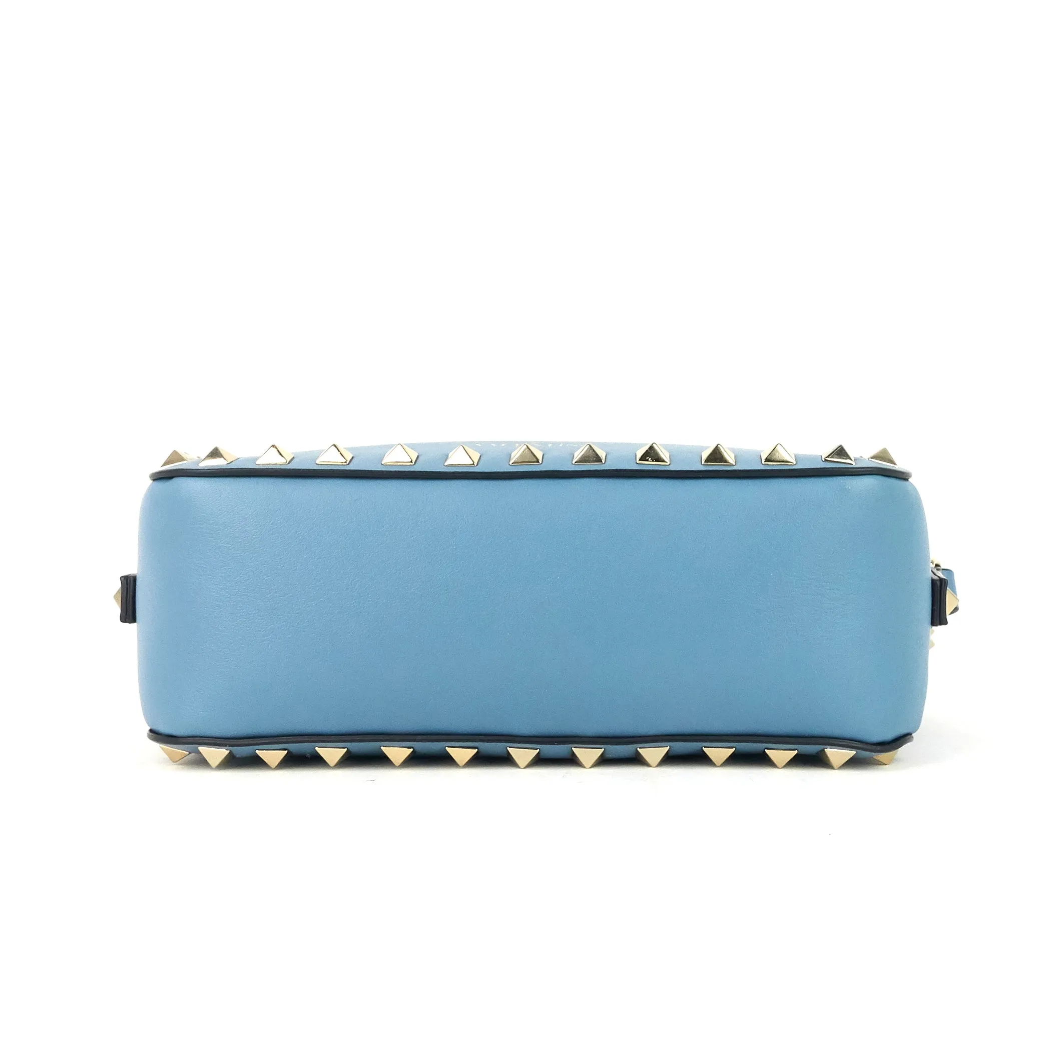 Rockstud Leather Camera Bag