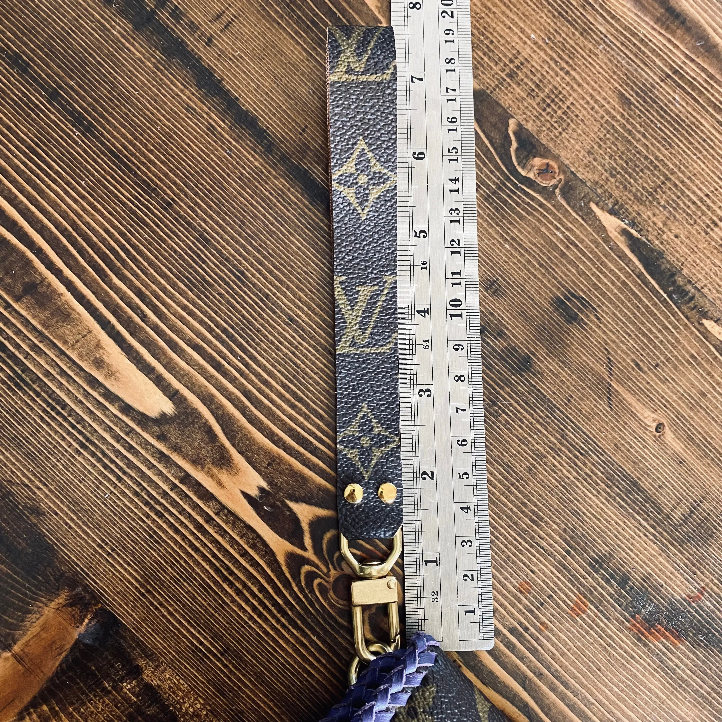 The Cardinal - Purple Vintage Card Holder/Wallet/Keychain