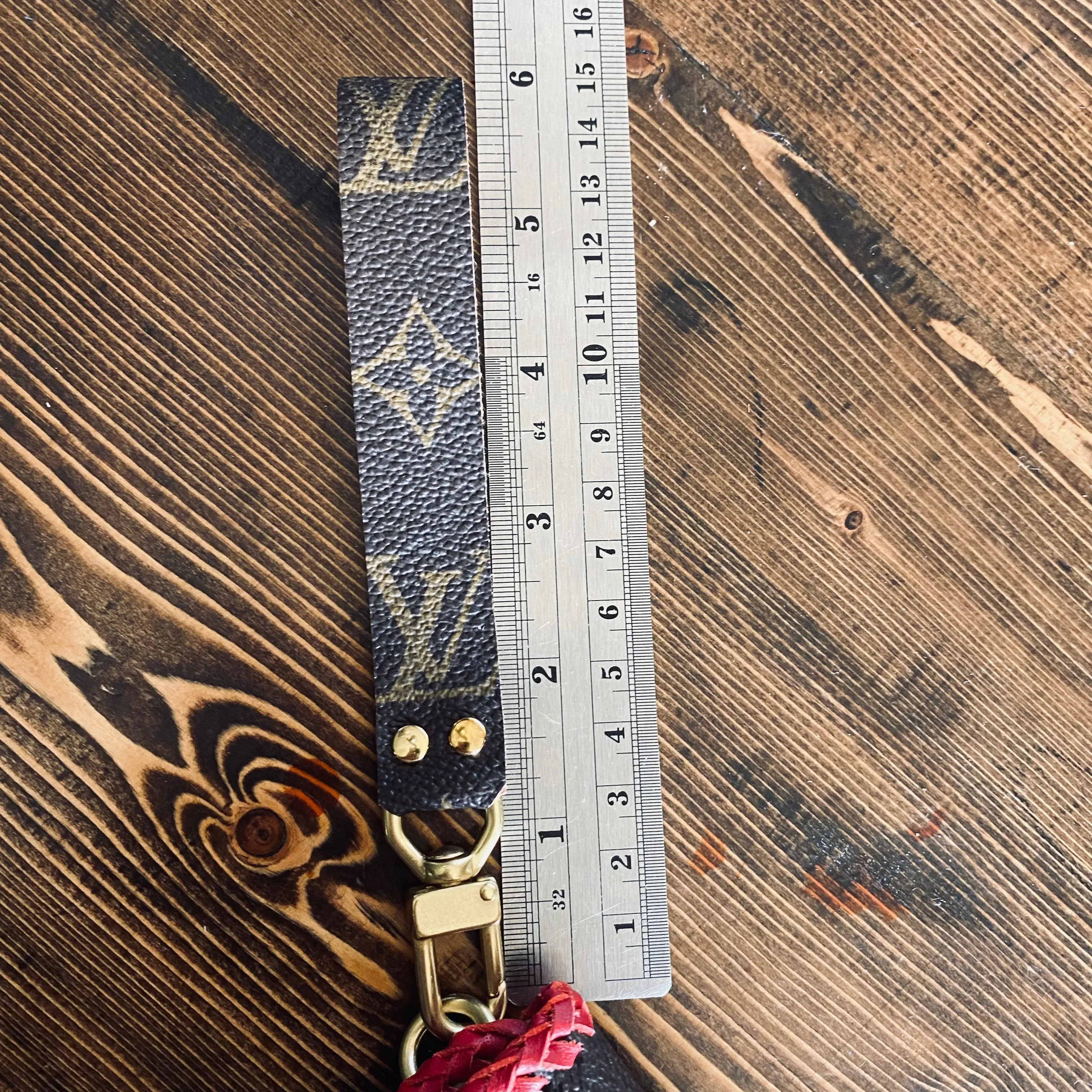 The Cardinal - Red Vintage Card Holder/Wallet/Keychain