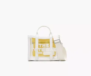 The Clear Small Tote Bag - White