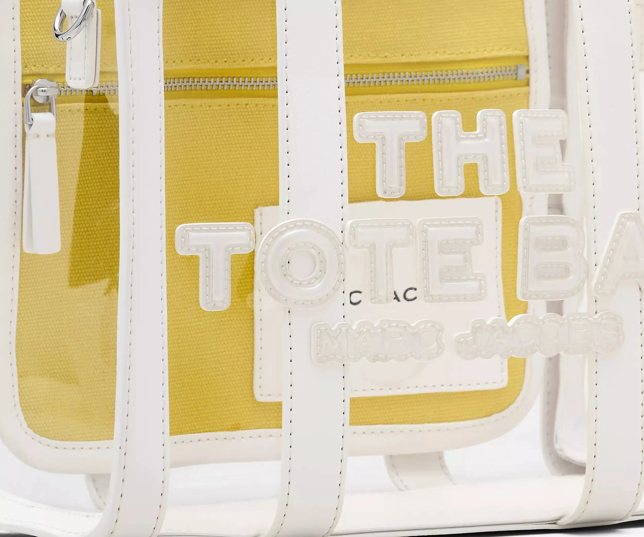The Clear Small Tote Bag - White