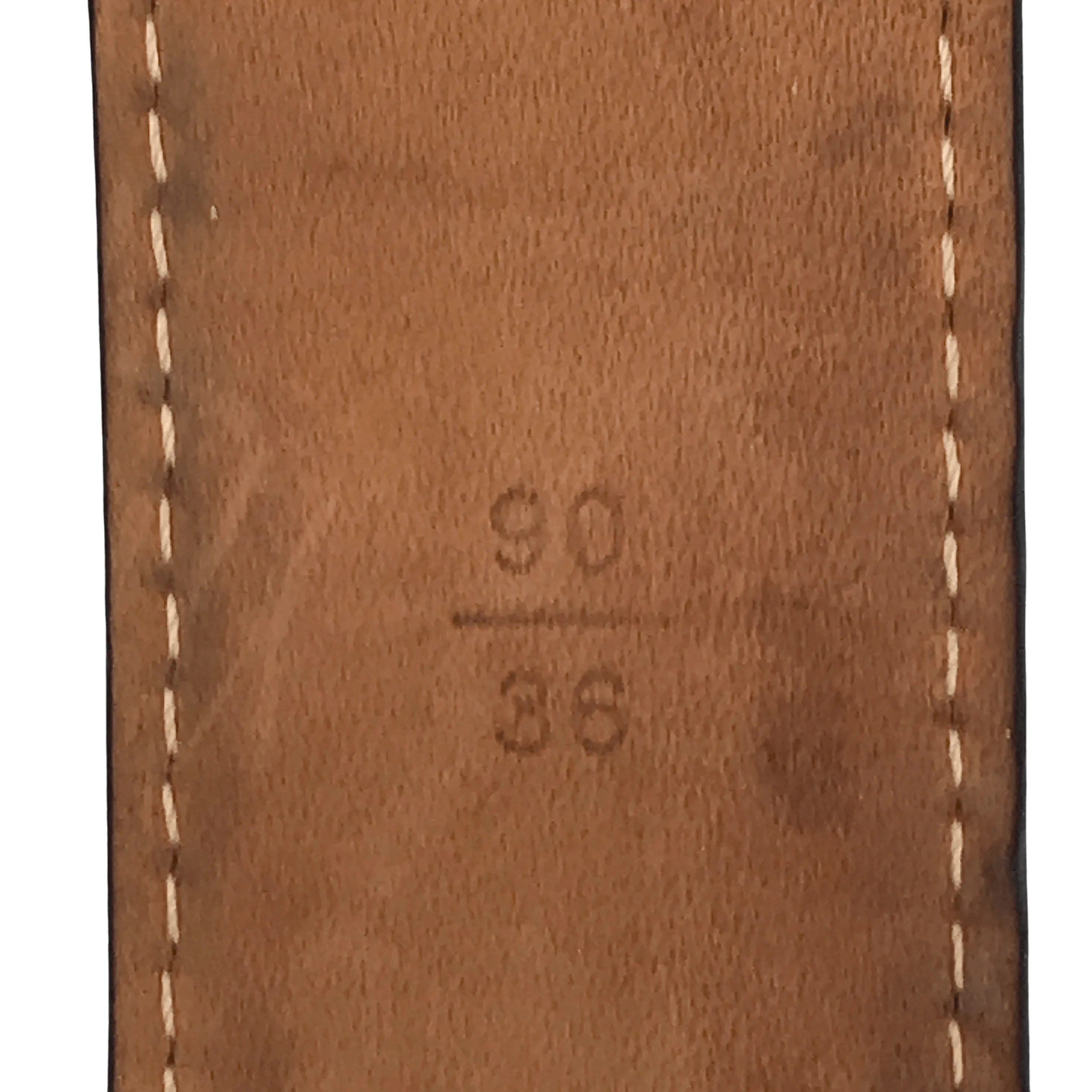 Vintage Louis Vuitton Leather Belt