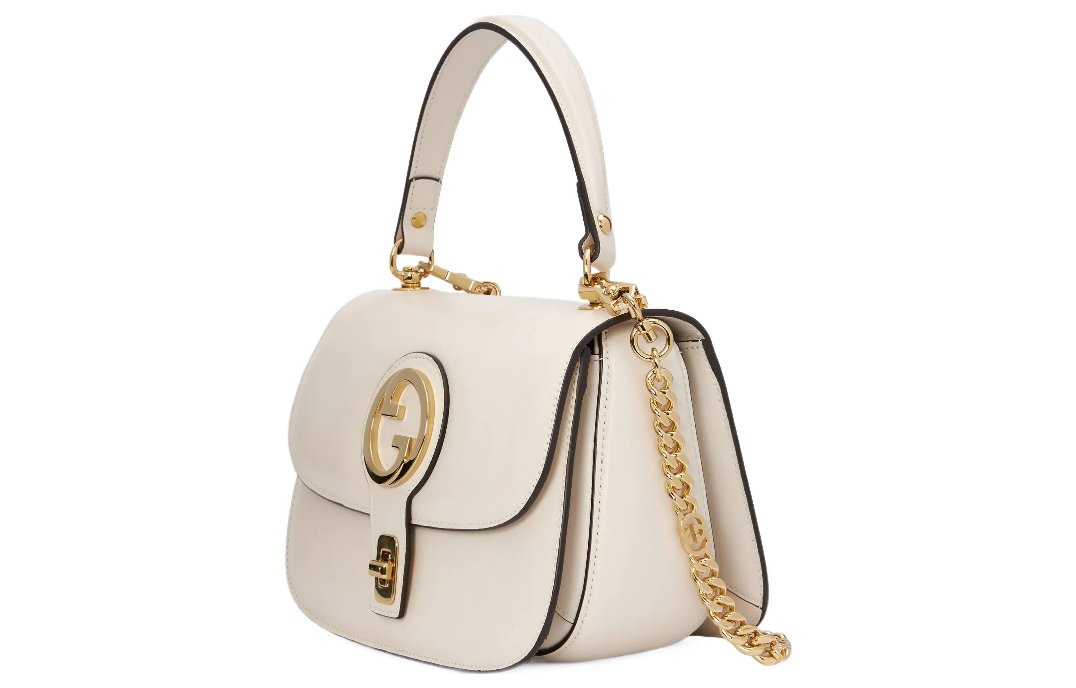 (WMNS) Gucci Blondie Small Top Handle Bag 'White' 735101-UXX0G-9022