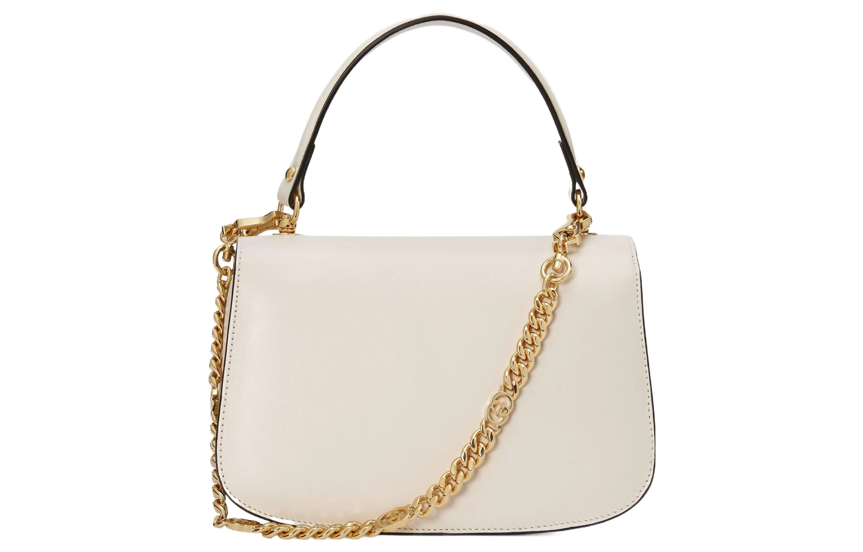 (WMNS) Gucci Blondie Small Top Handle Bag 'White' 735101-UXX0G-9022