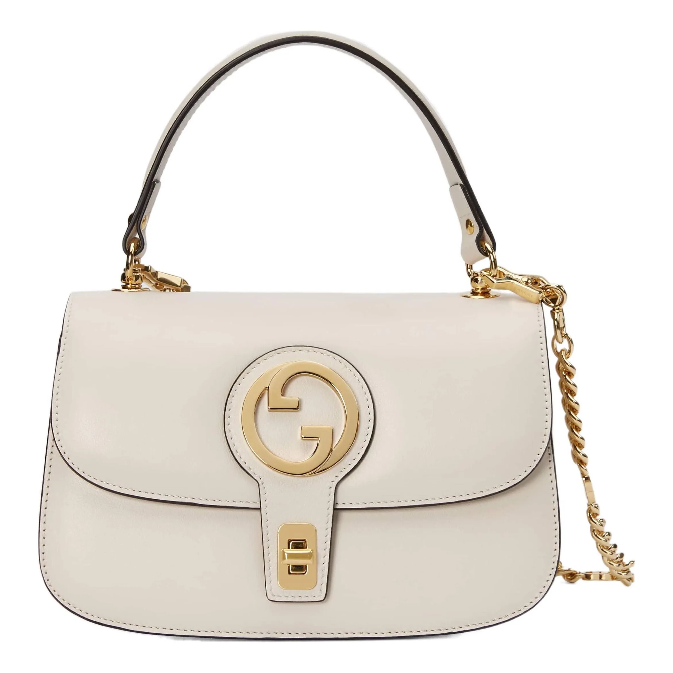 (WMNS) Gucci Blondie Small Top Handle Bag 'White' 735101-UXX0G-9022