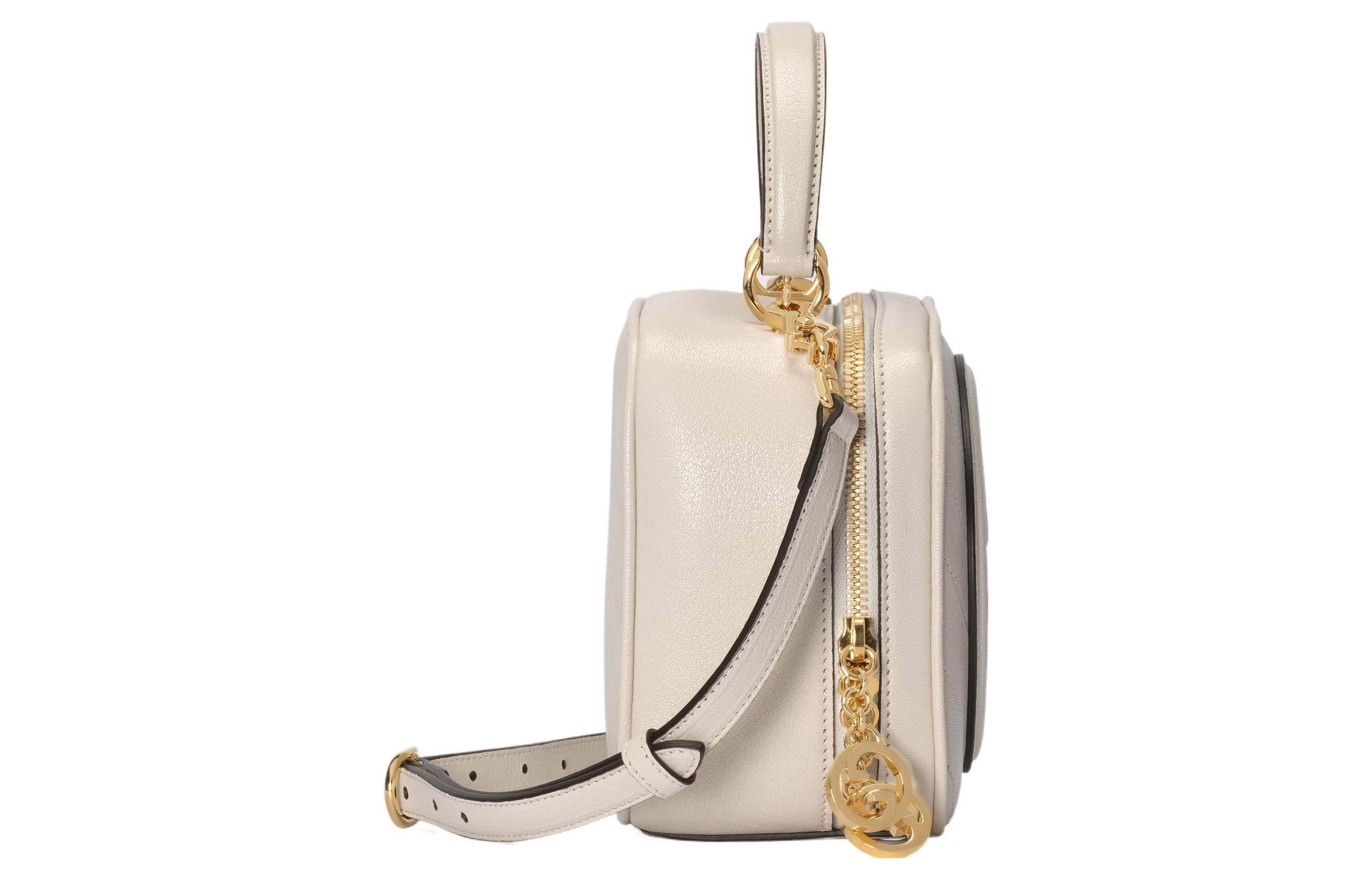 (WMNS) Gucci Blondie Top Handle Bag 'White' 744434-1IV0G-9022